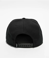 Dyse One LA Script Black Snapback Hat