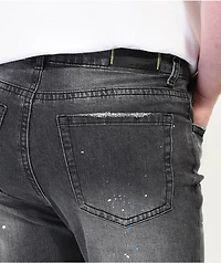EPTM Kidd Black Flare Denim Jeans