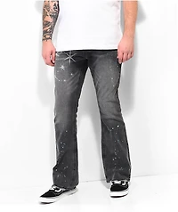 EPTM Kidd Black Flare Denim Jeans