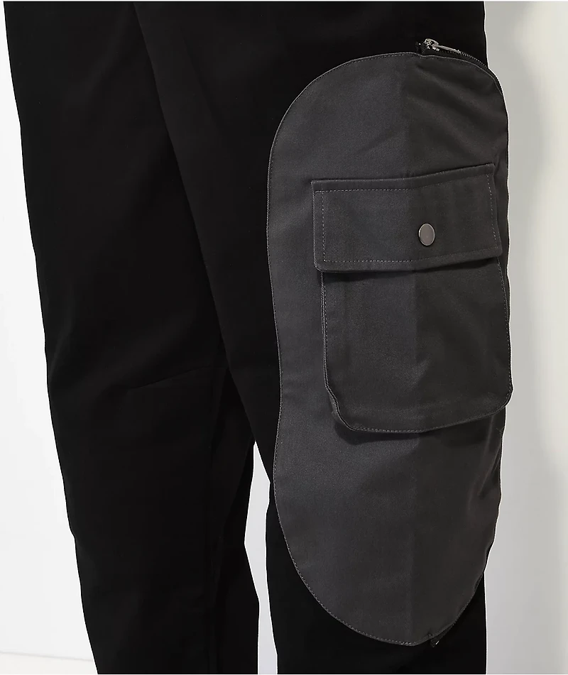 EPTM Publisher Black Cargo Pants
