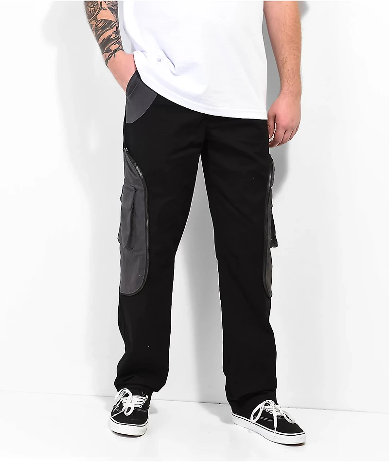 EPTM Publisher Black Cargo Pants