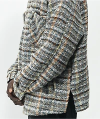 EPTM Slit Brown Flannel Shirt