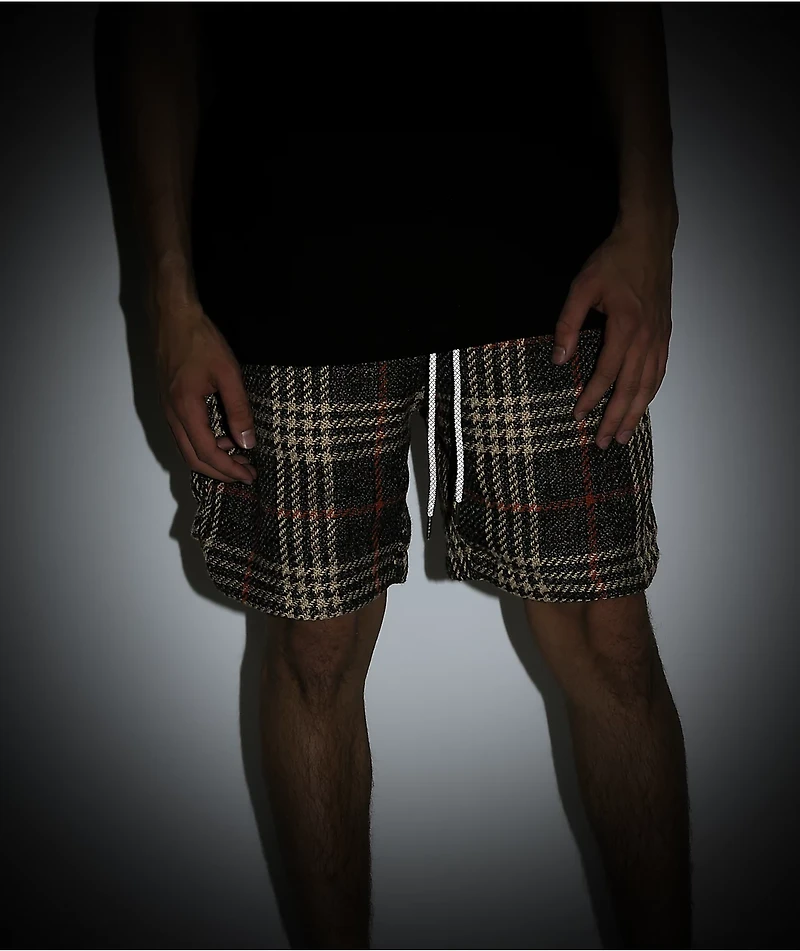 EPTM Tweed Trucker Grey Shorts