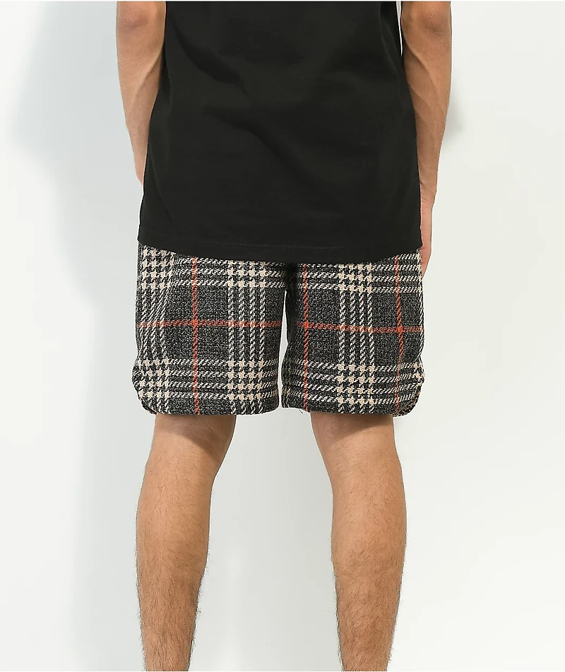 EPTM Tweed Trucker Grey Shorts