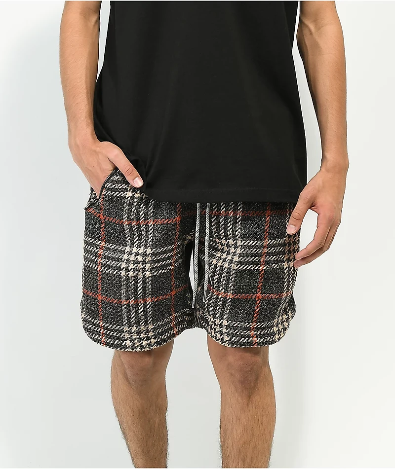 EPTM Tweed Trucker Grey Shorts