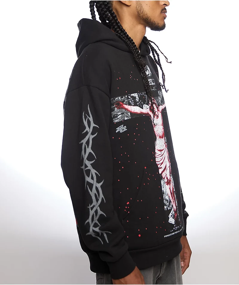EVIL VICE Forgiven Black Hoodie