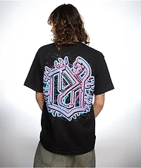 EVIL VICE Neon Punk Black T-Shirt