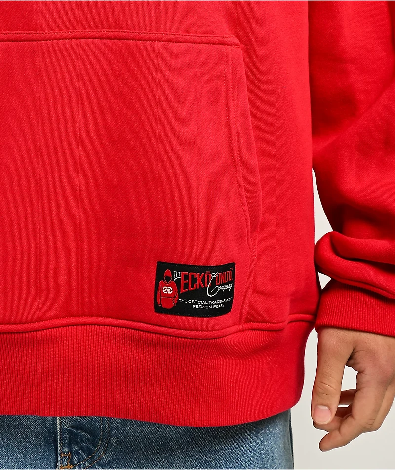 Ecko Classic Red Hoodie