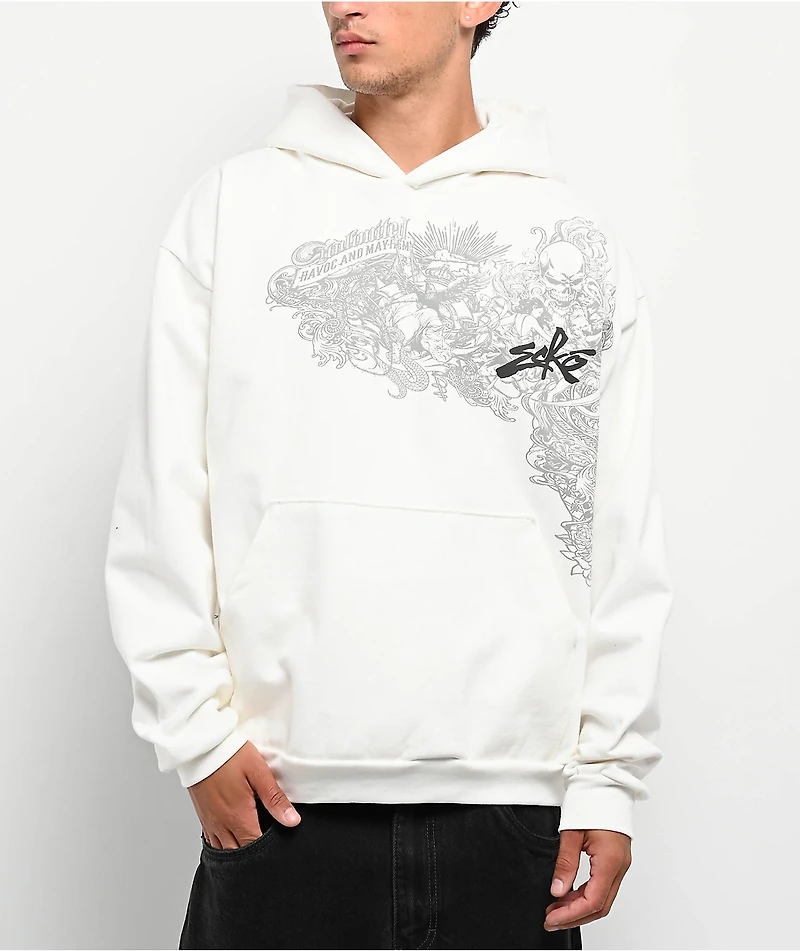 Ecko Favorite Hero Cream Hoodie