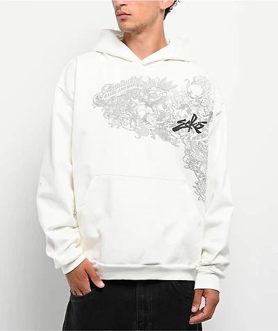 Ecko Favorite Hero Cream Hoodie