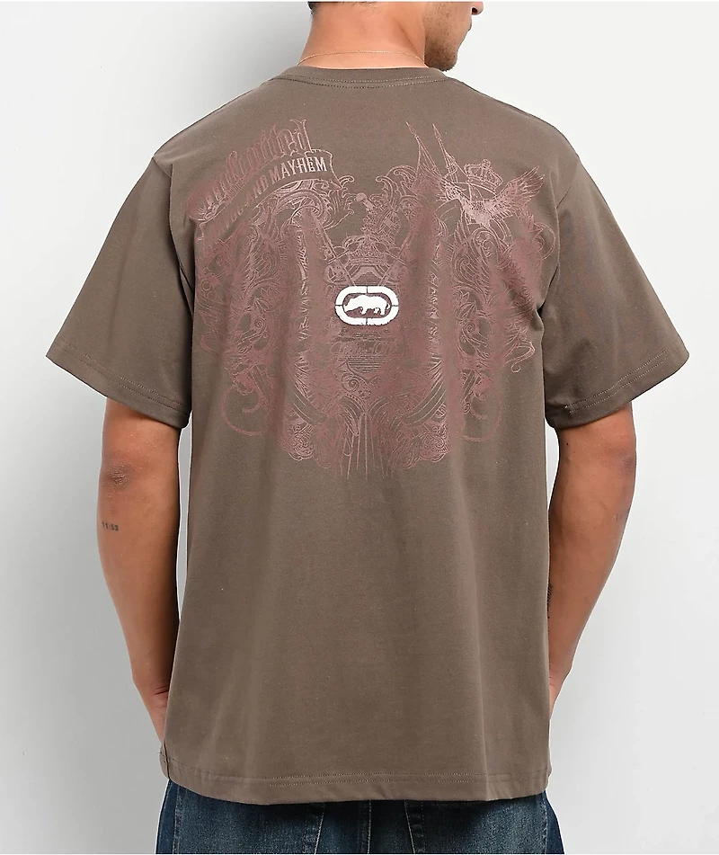 Ecko Foretold Fortune Brown T-Shirt