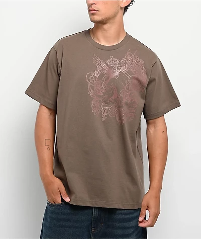 Ecko Foretold Fortune Brown T-Shirt