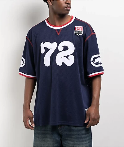Ecko Mean Joe Blue Mesh Jersey