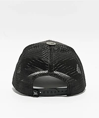 Ed Hardy Ace Skull Charcoal Trucker Hat
