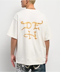 Ed Hardy Black Rose Ivory T-Shirt