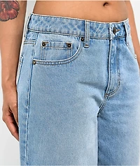 Ed Hardy Dagger Heart Retro Light Blue Jeans