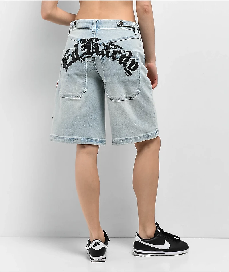 Ed Hardy Dagger Sword Light Tint Shorts