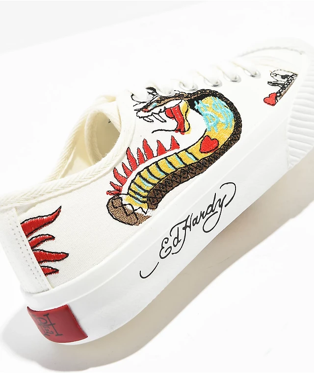 Ed Hardy Elexis White Shoes at CoolSprings Galleria in Franklin, TN