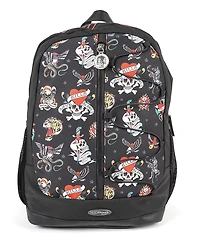Ed Hardy Eve All Over Black Backpack