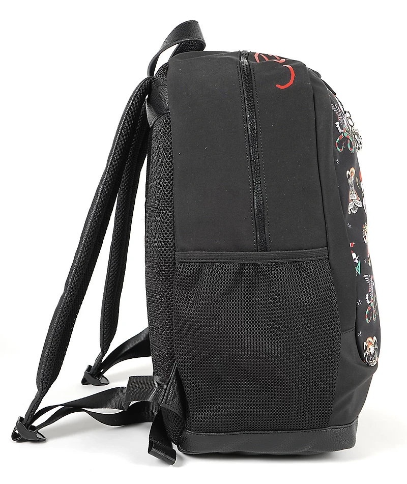 Ed Hardy Eve All Over Black Backpack