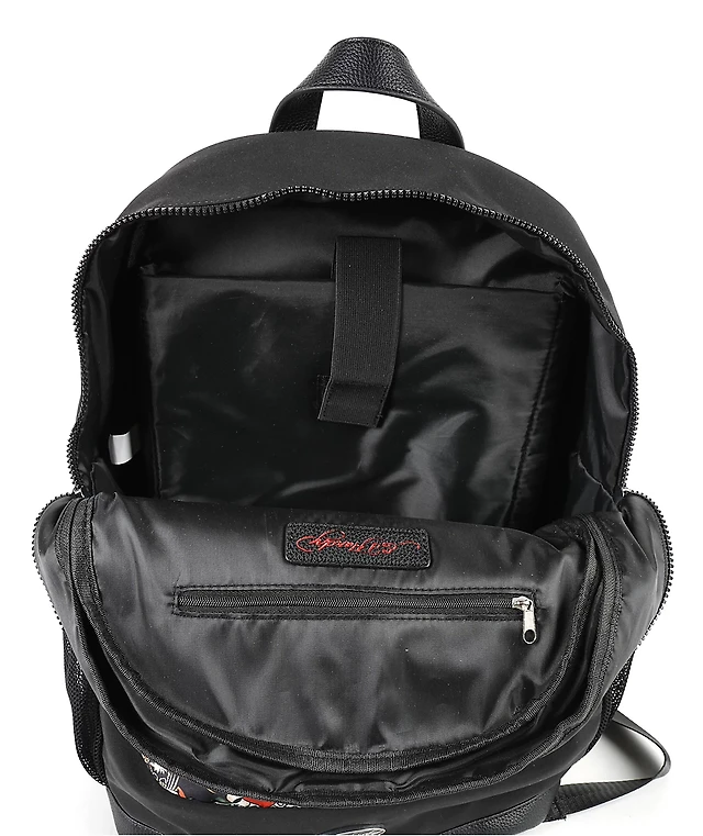Ed Hardy Jessie Black Tattoo Graphics Backpack Ed Hardy | Bags | Ed Hardy Black Backpack With Tattoo  main image 2
