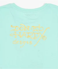Ed Hardy Hand Mint Crop T-Shirt