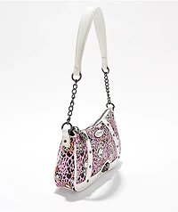 Ed Hardy Hazel Pink Shoulder Bag