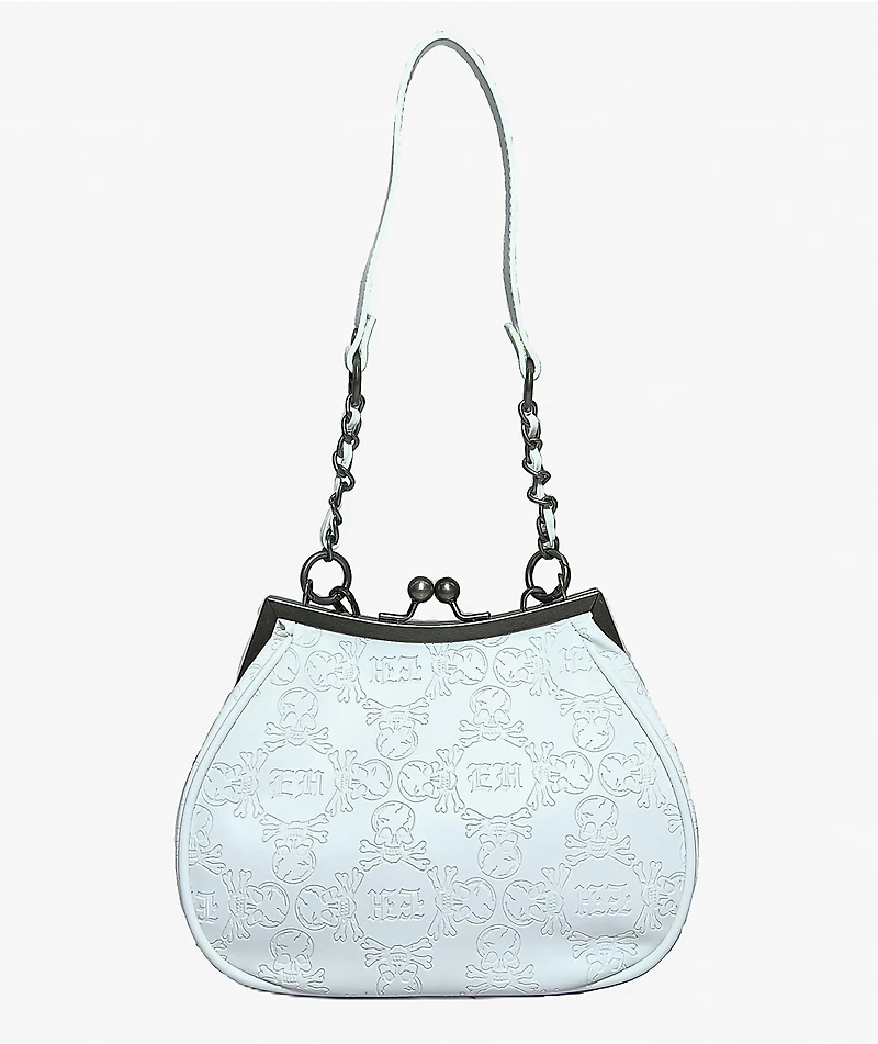 Ed Hardy Hester Blue Shoulder Bag