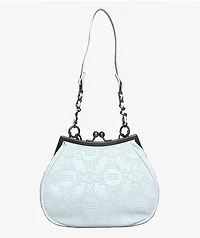 Ed Hardy Hester Blue Shoulder Bag