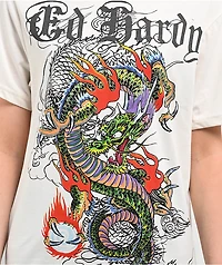 Ed Hardy Japan Dragon Natural T-Shirt