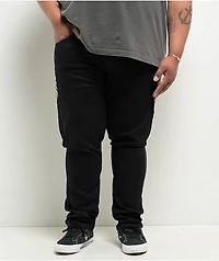 Ed Hardy Japan Lion Slim Straight Black Denim Jeans