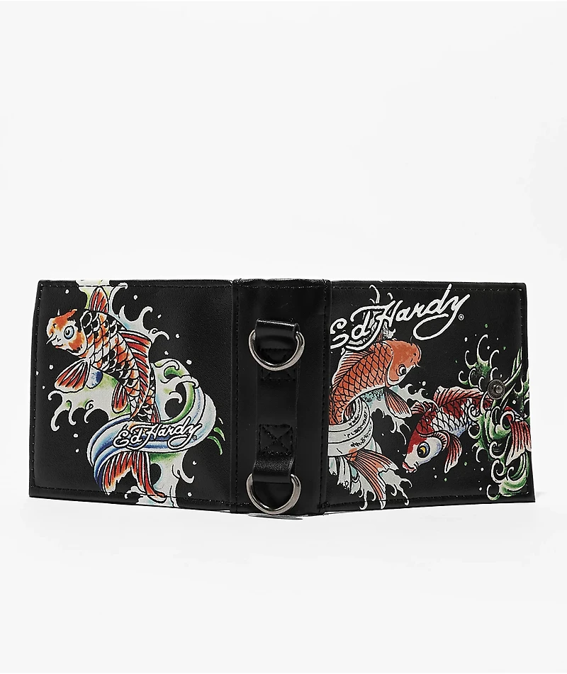Ed Hardy Koi Chain Wallet