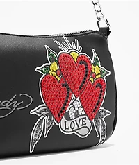 Ed Hardy Nova Black Handbag