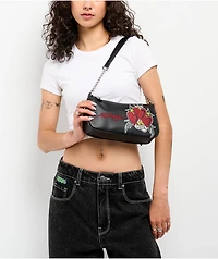 Ed Hardy Nova Black Handbag