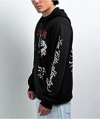 Ed Hardy Panther Black Zip Hoodie