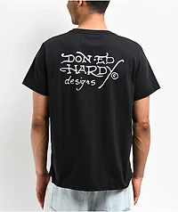 Ed Hardy Retro Tiger Black Boxy T-Shirt