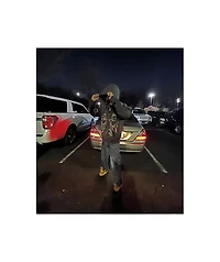 Ed Hardy Skeletons Sunfade Grey Zip Hoodie