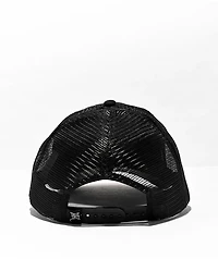 Ed Hardy Skull Black Trucker Hat