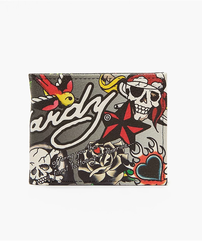 Ed Hardy Tattoo Wallet