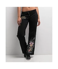 Ed Hardy Tigers Black Sweatpants