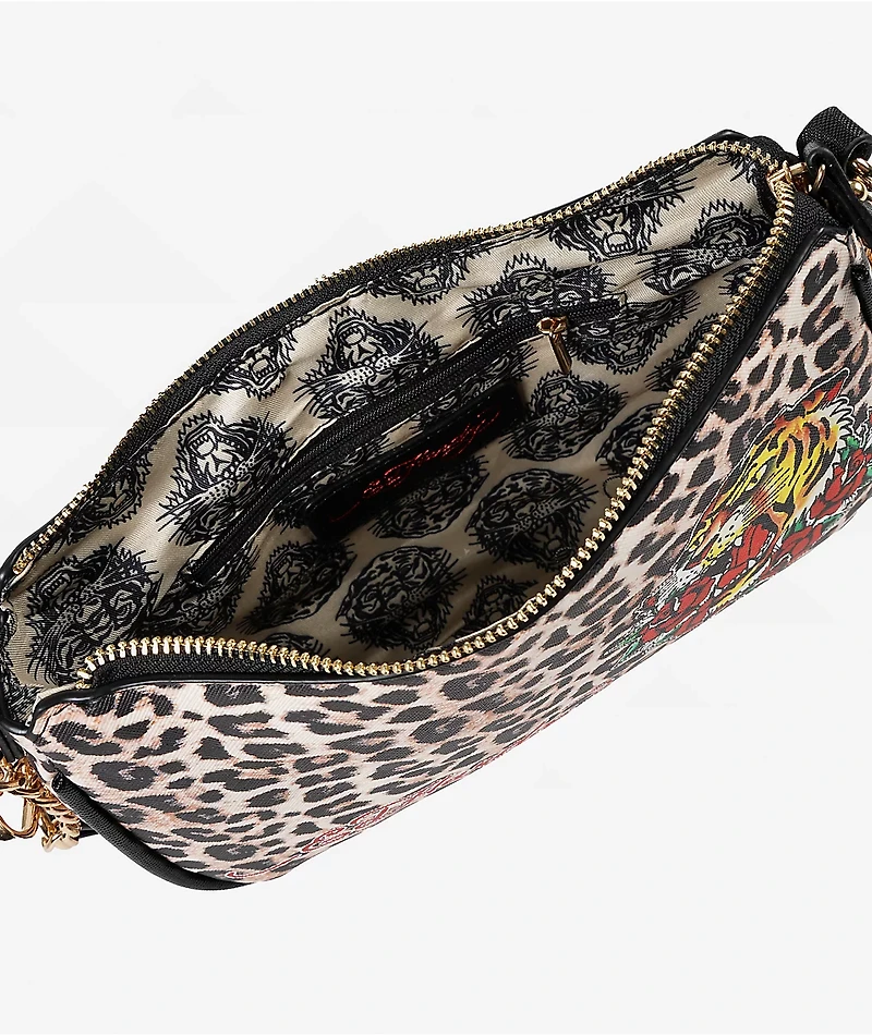 Ed Hardy Wild Side Leopard Handbag