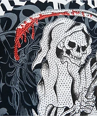 Ed Hardy x Broken Promises Death's Shadow Black T-Shirt