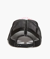 Ed Hardy x Broken Promises Forever Fades White & Black Trucker Hat
