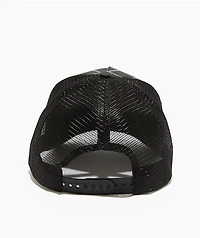 Ed Hardy x Broken Promises Wasted Love Black Trucker Hat