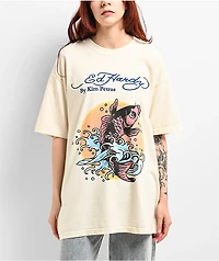 Ed Hardy x Kim Petras Koi Oversized T-Shirt