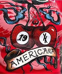 Ed Hardy x MGK Cherries Red T-Shirt