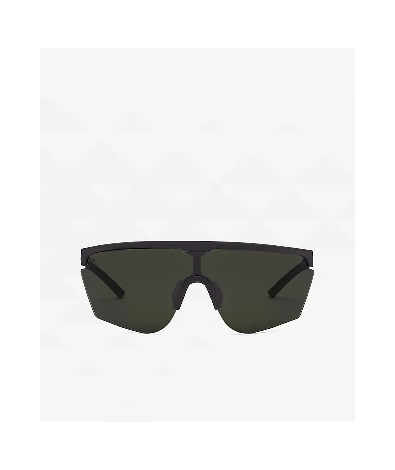Electric Cove Matte Black & Grey Polarized Sunglasses