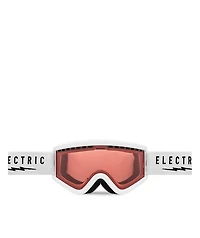 Electric EGV Matte White & Rose Snowboard Goggles