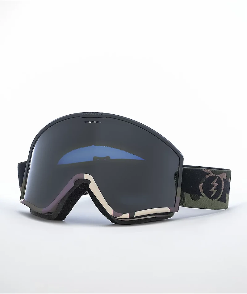 Electric Kleveland Camo Volt & Jet Black Snowboard Goggles