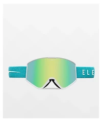 Electric Kleveland Crocus Speckle & Green Chrome Snowboard Goggles